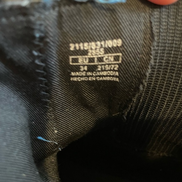 ZARA Chelsea Ankle Boots Black Combat Beatles Women’s Zippered Rubber Soles Goth - Picture 8 of 10